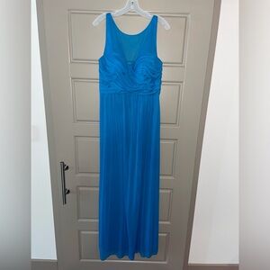 Blue David’s Bridal Bridesmaids Dress
